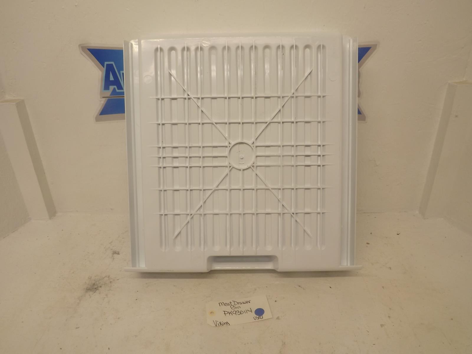 Viking Refrigerator PK930114 Meat Drawer Bin Used Viking Refrigerator PK930114 Meat Drawer Bin Used
